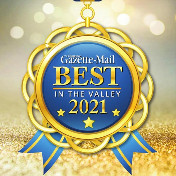 Award emblem for Charleston Gazette Mail Best in Valley 2021