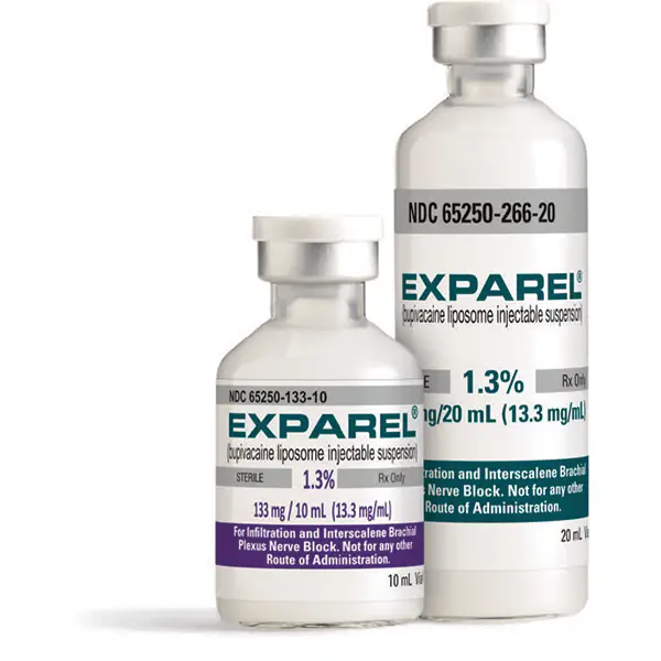 Exparel Containers photo at Mountain State Oral and Facial Surgery