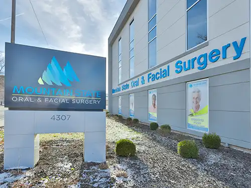 Exterior of our Kanawha City Mountain State Oral and Facial Surgery office