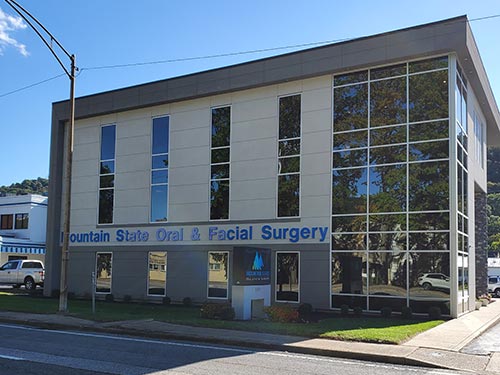 Exterior of our Kanawha City Mountain State Oral and Facial Surgery office